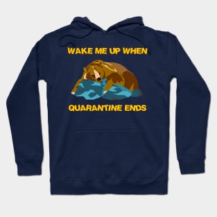 Wake Me Up When Quarantine Ends Hoodie